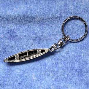 Canoe keychain